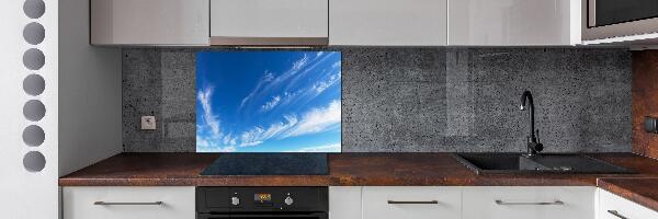 Achterwand keuken Blauwe lucht