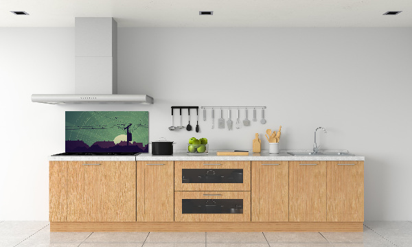 Keuken achterwand Vogelstad