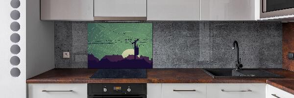 Keuken achterwand Vogelstad