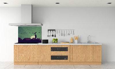 Keuken achterwand Vogelstad
