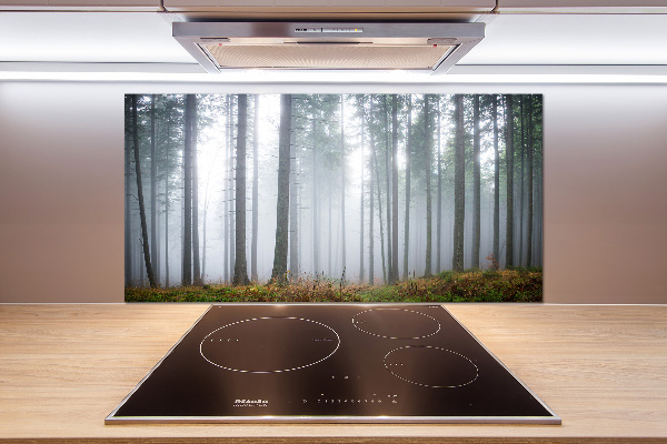 Keuken achterwand Mist in het bos