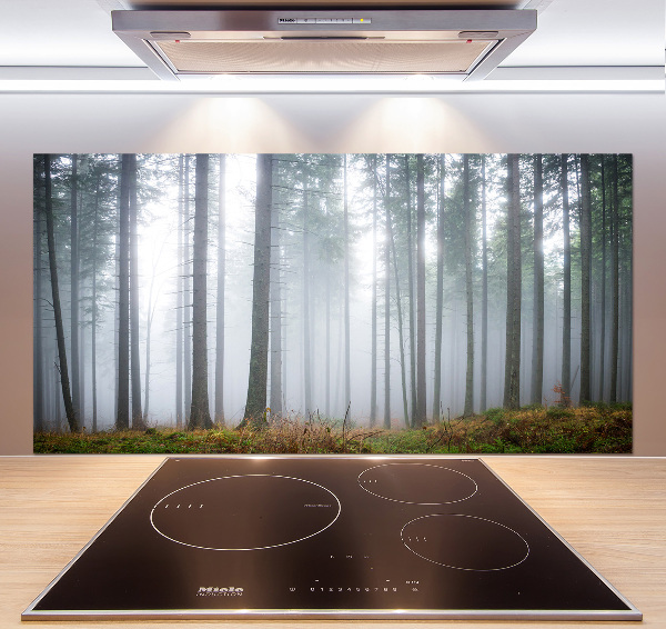 Keuken achterwand Mist in het bos