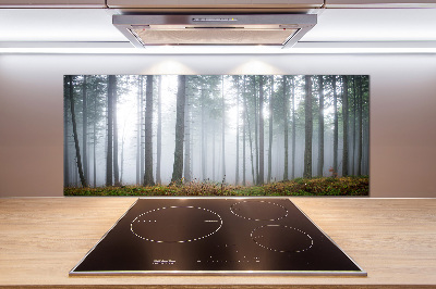 Keuken achterwand Mist in het bos