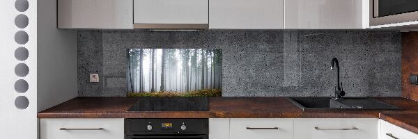 Keuken achterwand Mist in het bos