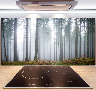 Keuken achterwand Mist in het bos