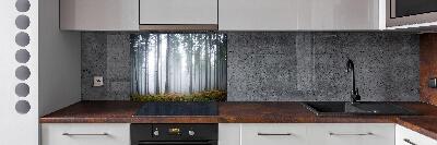 Keuken achterwand Mist in het bos