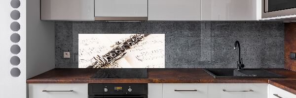 Achterwand keuken Klarinet