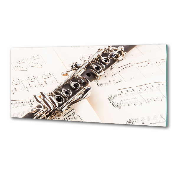 Panel szklany do kuchni Klarnet