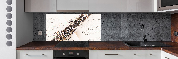 Achterwand keuken Klarinet