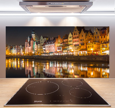 Spatscherm keuken Gdansk, Polen