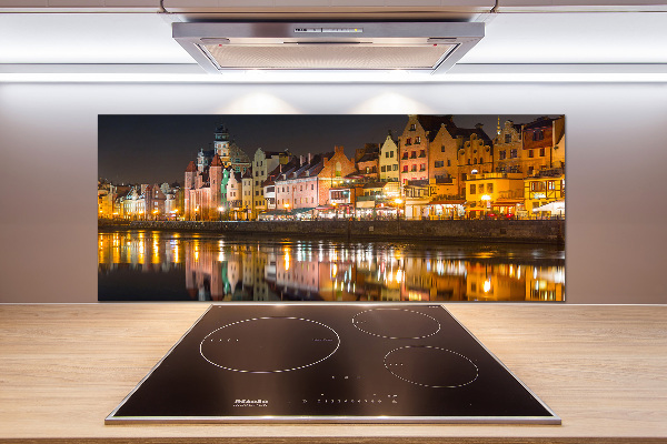 Spatscherm keuken Gdansk, Polen