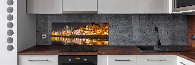 Spatscherm keuken Gdansk, Polen