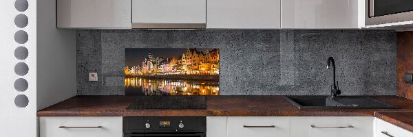 Spatscherm keuken Gdansk, Polen