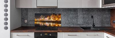 Spatscherm keuken Gdansk, Polen