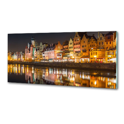 Spatscherm keuken Gdansk, Polen