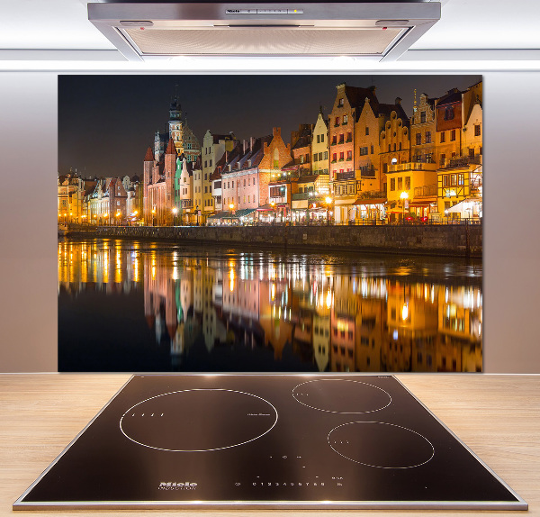 Spatscherm keuken Gdansk, Polen