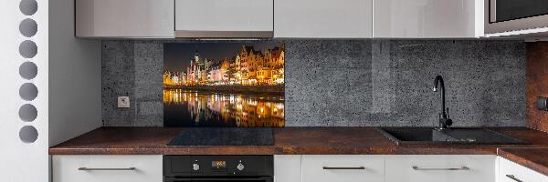 Spatscherm keuken Gdansk, Polen