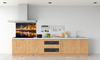 Spatscherm keuken Gdansk, Polen