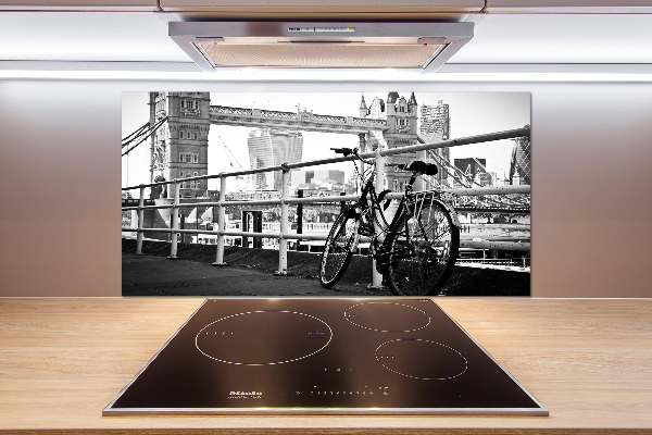 Spatplaat keuken Fietsen in Londen