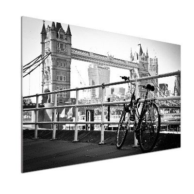Spatplaat keuken Fietsen in Londen