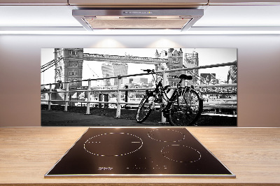 Spatplaat keuken Fietsen in Londen