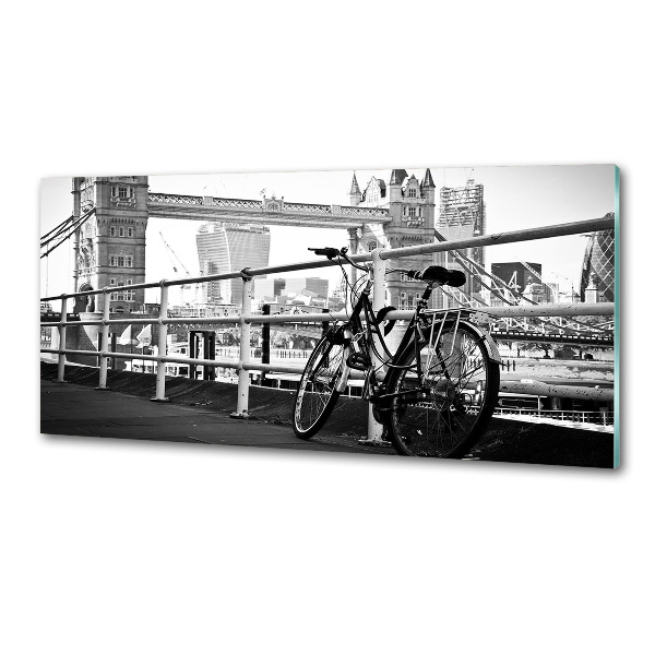 Spatplaat keuken Fietsen in Londen