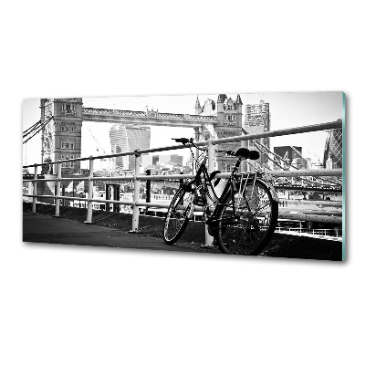 Spatplaat keuken Fietsen in Londen