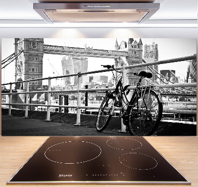Spatplaat keuken Fietsen in Londen
