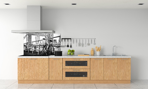 Spatplaat keuken Fietsen in Londen