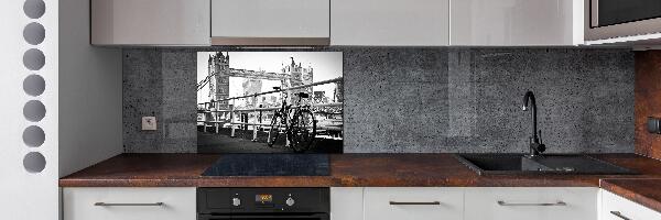 Spatplaat keuken Fietsen in Londen