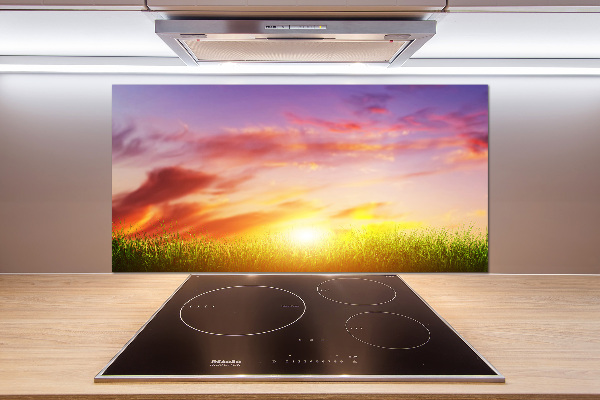 Achterwand keuken Zonsondergang