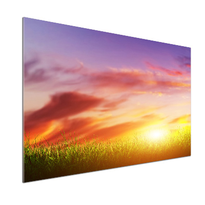 Achterwand keuken Zonsondergang