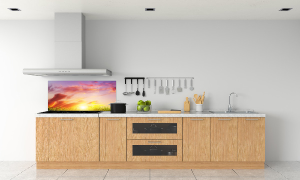 Achterwand keuken Zonsondergang