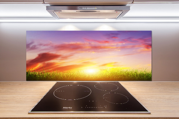Achterwand keuken Zonsondergang