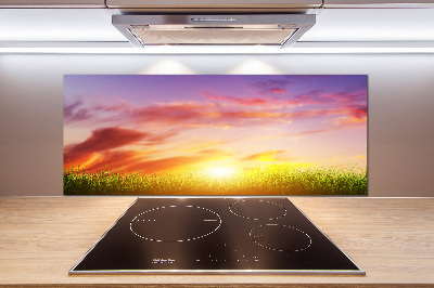 Achterwand keuken Zonsondergang