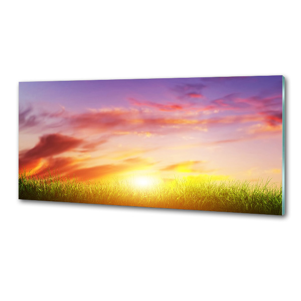 Panel do kuchni Zachód słońca
