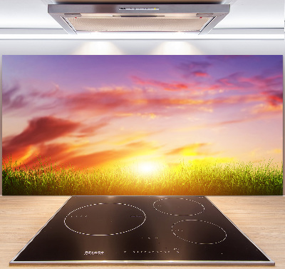 Achterwand keuken Zonsondergang