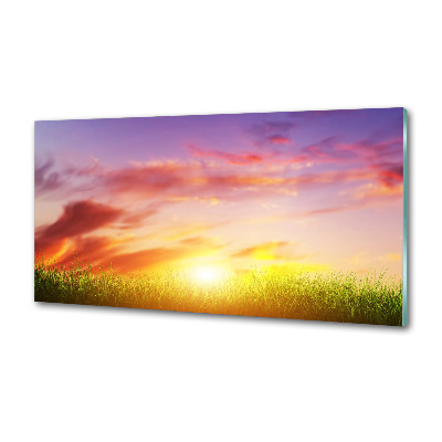 Panel do kuchni Zachód słońca