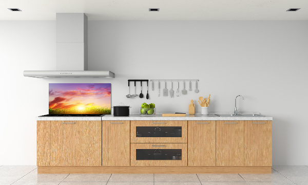 Achterwand keuken Zonsondergang
