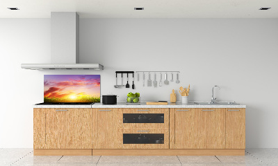 Achterwand keuken Zonsondergang