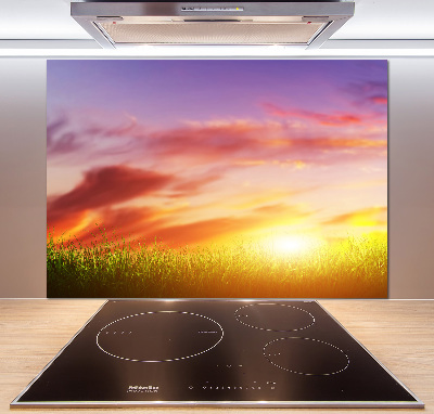 Panel do kuchni Zachód słońca