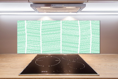 Spatplaat keuken Visgraatpatroon