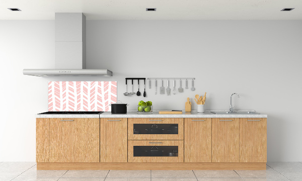 Keuken achterwand Visgraatpatroon