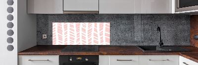 Keuken achterwand Visgraatpatroon
