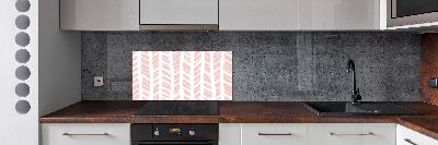 Keuken achterwand Visgraatpatroon