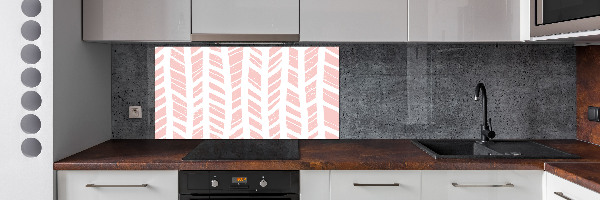 Keuken achterwand Visgraatpatroon