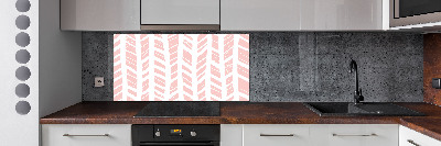 Keuken achterwand Visgraatpatroon