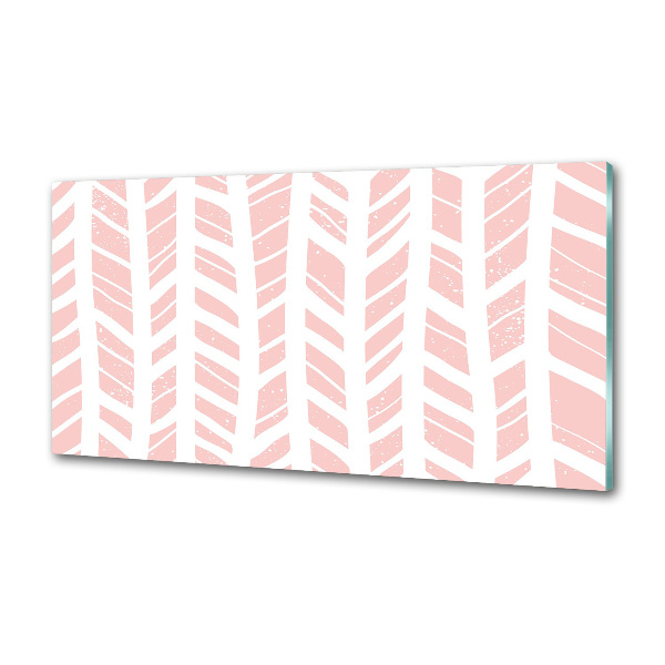 Panel dekor szkło Jodełka wzór