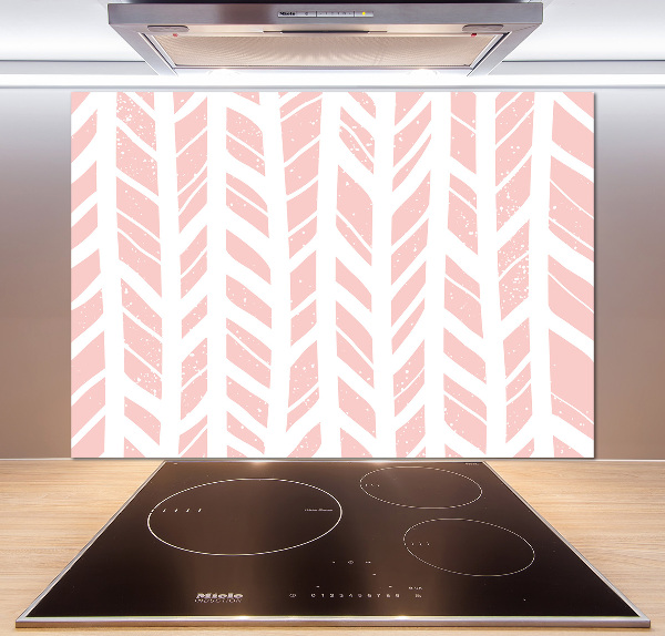 Keuken achterwand Visgraatpatroon