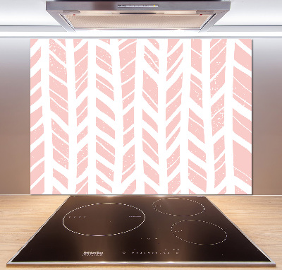 Keuken achterwand Visgraatpatroon